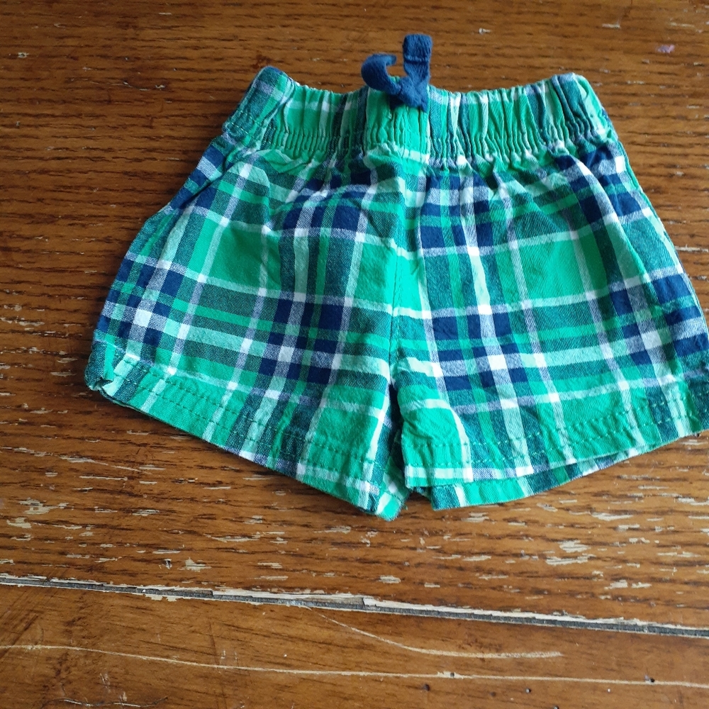 Plaid shorts